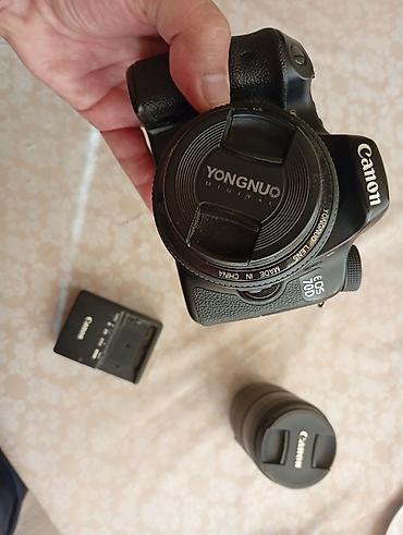 Фотоаппараты: Canon EOS 70D fotoaparat dəsti Tərkibi: - Canon EOS 70D gövdə (üst — 2