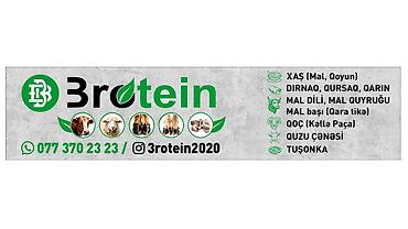Digər ət məhsulları: Brotein – ət və subproduktlar üzrə çeşidli təkliflər: - Xaş üçün — 1