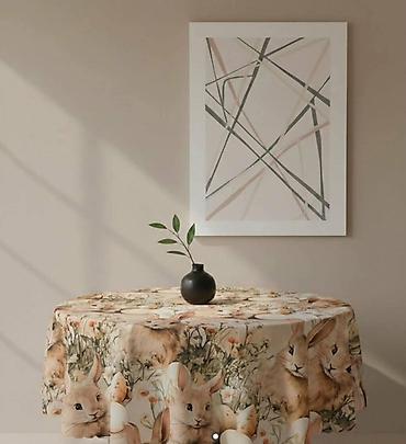 Kuhinjski tekstil: Okrugli stolnjaci
140cm 1400 din 
180cm 1600 din 
🌞 — 3