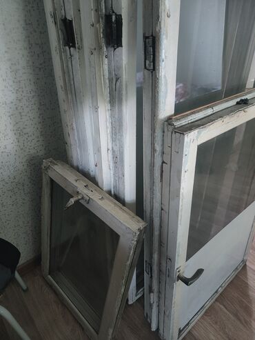 пластиковый окна: Створки окон без короба 
размер 140 высота 64 ширина