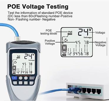 Multimetrlər və testerlər: ET613 Network Cable Lan Tester — 3