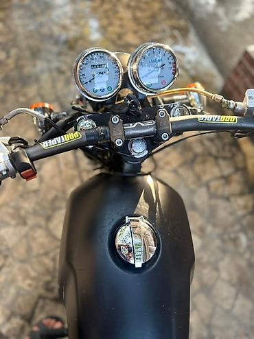 Мотоциклы: Классический дорожный мотоцикл в стиле кафе-рейсер. Особенности и — 5