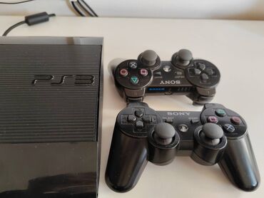 Video igre i konzole: Sony PS3 Superslim čipovan / Gaming slušalice Sony PS3 superslim