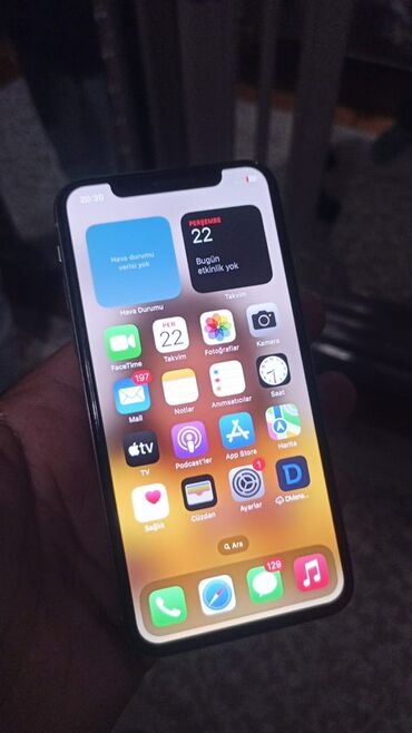 super telefon: IPhone X, 64 GB, Ağ