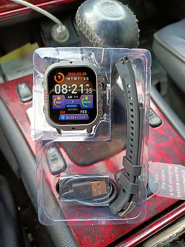 Smart saatlar: Smart saat, Sensor ekran, rəng - Qara — 3