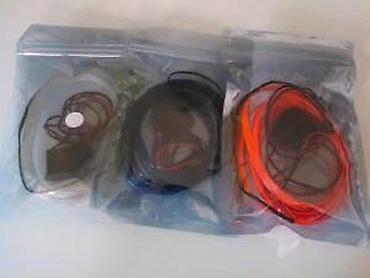 vojni sator: Opticko vlakno traka za enterijer auta. Led traka opticko vlakno za — 10