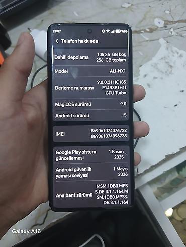 duymə kamera: Honor X9b, 256 GB, rəng - Qara, İki sim kartlı — 8