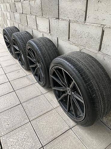 Диски: Литые Диски R 19 Kia, Комплект, отверстий - 5, Б/у — 2