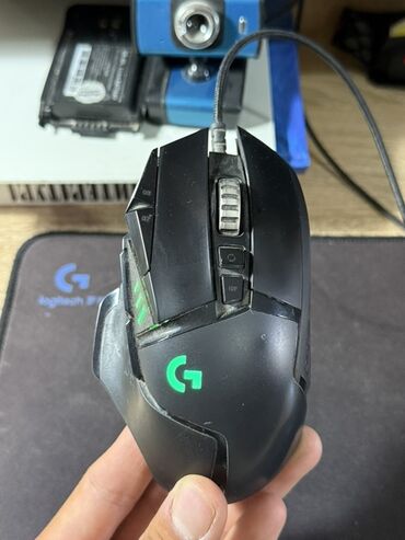 ddr3 памяти ноутбука: Игровая проводная мышь Logitech G502 HERO Состояние хорошее Сенсор