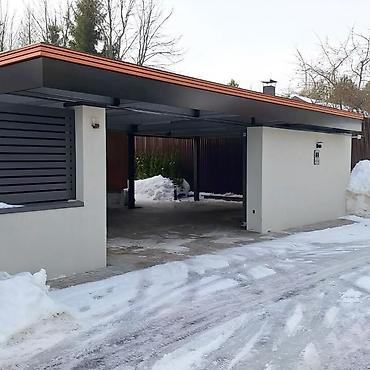 Навесы: Навес, Арочный, Металл, Поликарбонат — 15