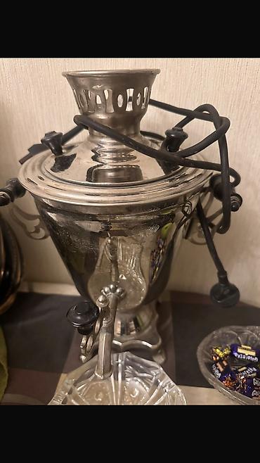qədim samovar satisi: Sovet dövründən samavar 3l az işlənib — 2