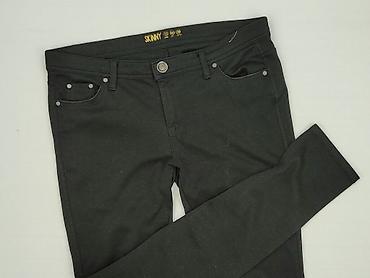 stringi sznurki: Skinny, Jeansy damskie, rozmiar M — 1