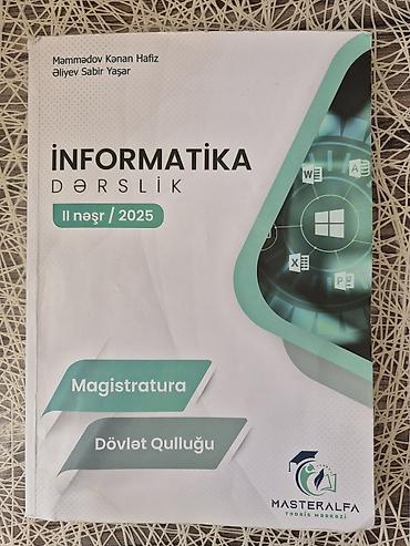 Tədris ədəbiyyatı: Magistraturaya hazırlaşanlar üçün Master Alfa Təhsil Mərkəzinə məxsus — 2