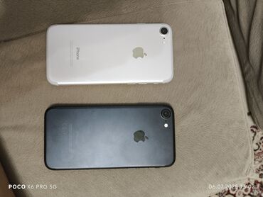 мобильные телефоны поко: IPhone 7, Б/у, 32 ГБ, Jet Black, 65 %