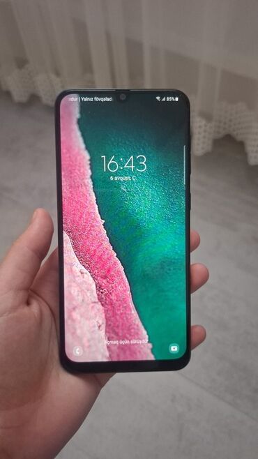 samsung tv 127 ekran: Samsung Galaxy A50, rəng - Qara, Barmaq izi