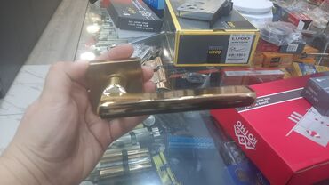 Qapı zamokları: Qapı üçün tam dəst: mexanizm, silindr, rozetkalar və dəstək - Daxili — 3