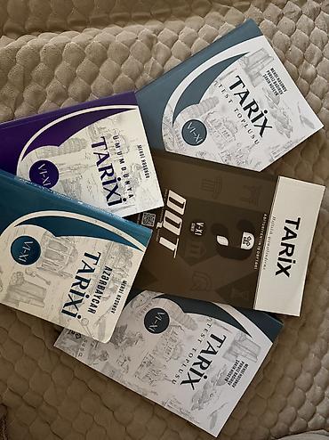 Testlər: Məhsul: Tarix hazırlığı üçün kitab və test topluları dəsti (VI–XI — 1