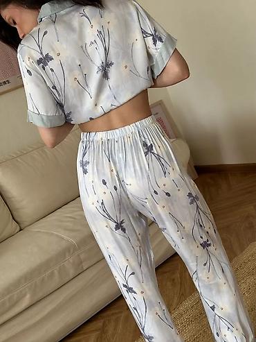 Пижамы: Легкая и дышащая ткань на самые жаркие дни лета 100% натуральная — 7