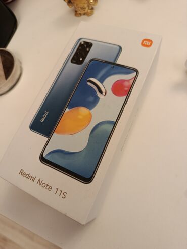 irsad xiaomi: Xiaomi Redmi Note 11S, 128 GB, rəng - Göy, 
 Sensor, Barmaq izi, İki sim kartlı