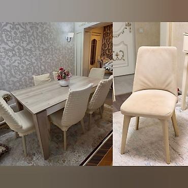 Digər mebel: AmlMasa dəsti 400azn satılır masa açılır 6 stuldu ünvan Neftçilər — 1