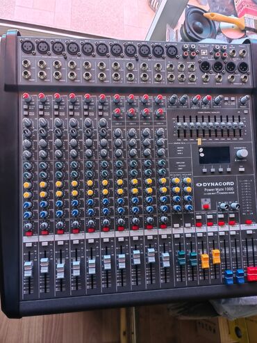audio sistem: Dynacord 3 Versiya 10 Kanal Təzə