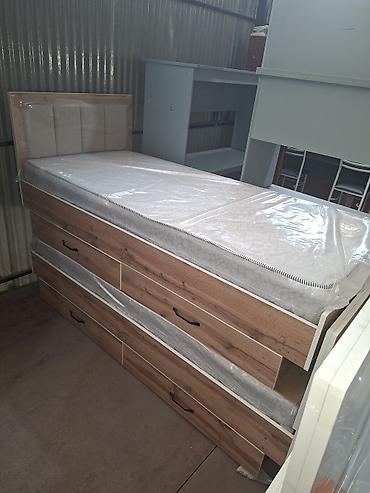 bunk bed: Односпальная кровать, Новый, С мягким изголовьем, длина - 200 см — 8