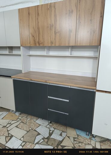 Кухонные гарнитуры: Кухонный гарнитур, Новый, цвет - Белый, ДСП, Бесплатная доставка — 2