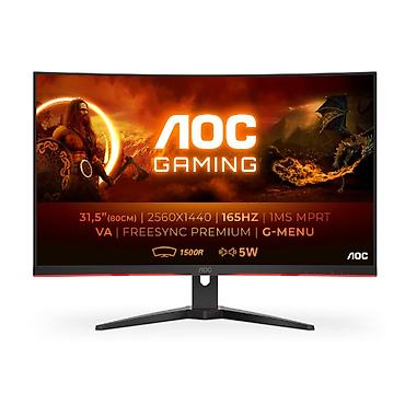 Monitorlar: Monitor AOC CQ32G2SE Curved (speakers) Ekran ölçüsü: 31.5'' Ekran — 1
