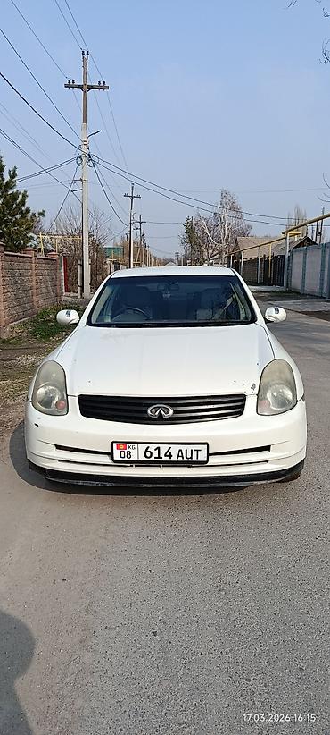 реально: Infiniti G35: 2001 г., 2.5 л, Типтроник, Бензин, Седан — 2