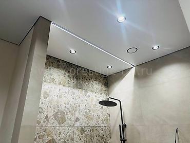 Натяжной потолок: Натяжной потолок Глянцевое, Матовое, 3D потолки Монтаж, Бесплатный замер, Гарантия — 12