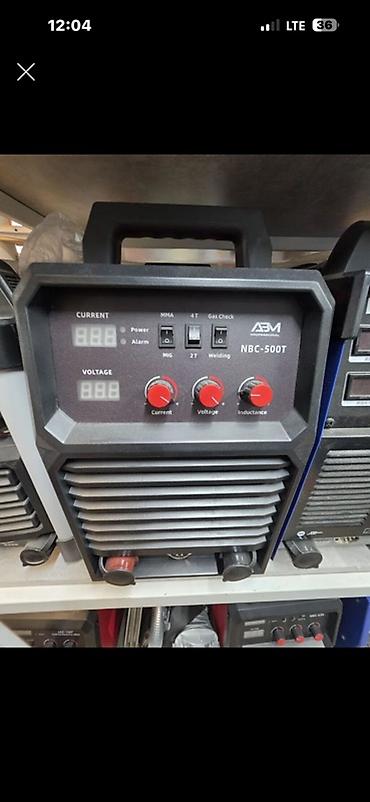 Сварочный инвертор ABM NBC-500T - Процесс: MIG/MAG, MMA, режимы