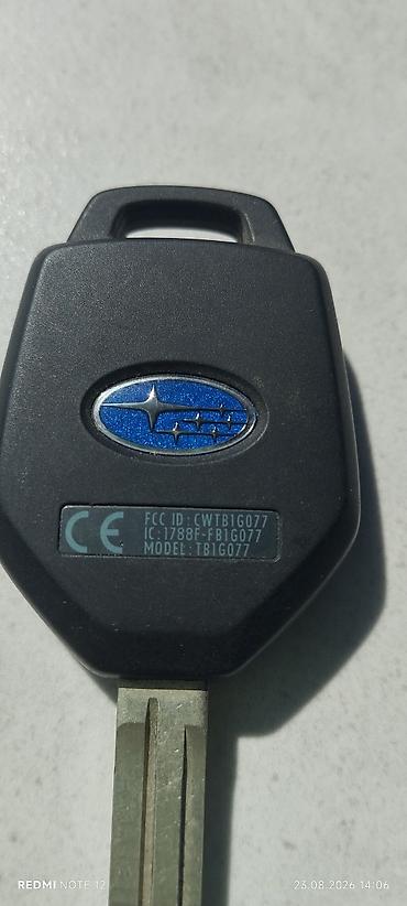 ключ на субару: Автомобильный ключ-брелок Subaru с дистанционным управлением - — 3