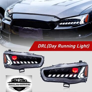 Передние фары: Комплект передних фар Mitsubishi 2011 г., Новый — 3