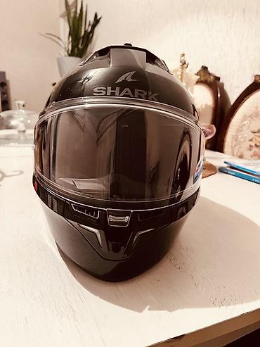 bmw e60 m: ŞARK (Shark) motosiklet dəbilqəsi – tam üzüörtən (full-face) model — 1