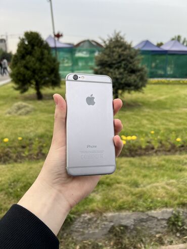 apple ipod nano 8gb: IPhone 6, Б/у, 64 ГБ, Space Gray, Защитное стекло, 100 %