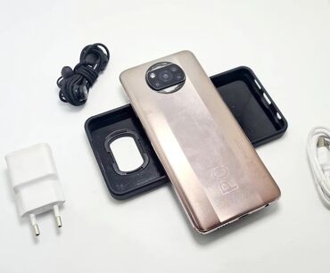 покофон ф3: Poco X3 Pro, Колдонулган, 512 ГБ, түсү - Алтын, 1 SIM, 2 SIM, eSIM