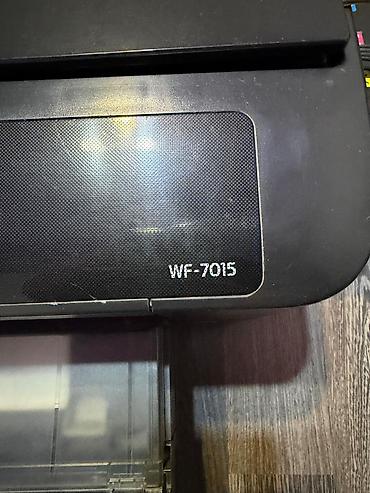 hp c4283: Струйный принтер Epson WorkForce WF‑7015 с подключенной системой — 5