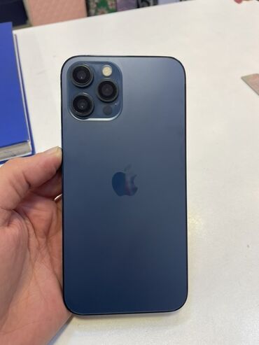 bluetooth mikrofon: IPhone 12 Pro Max, 256 GB, Göy, Face ID