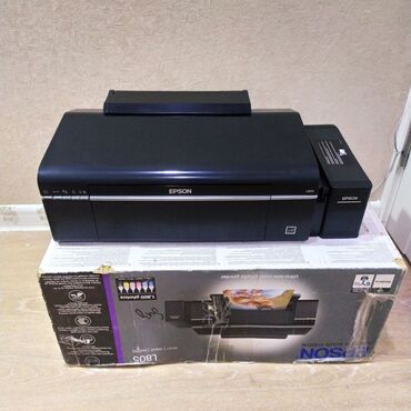 широкоформатный принтер купить: Продаю цветной принтер Epson L805 в отличном состоянии. Печатает