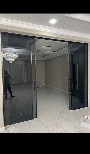 Душевые перегородки и ограждения: Ассаламу алекум тугандар Айнек тосмолорду жасайбыз кузгу подсветка — 9