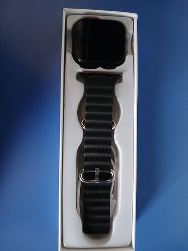 smart watch t500 pro: İşlənmiş, Smart saat, Daniel Klein, Sensor ekran, rəng - Qara