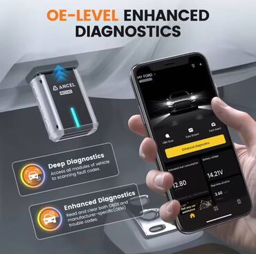 Alati za automobile: Ancel DND Echo OBD2 Bluetooth za iOS i Android Ancel Echo OBD2 — 12
