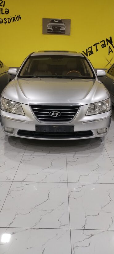 Hyundai: Hyundai Sonata – gümüşü rəngdə sedan. Texniki xüsusiyyət və — 1