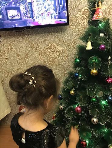 agac satiram: Yeni il ağacı 1.60 boyda yolka satılır. işiqları uzun zerleri ve — 3