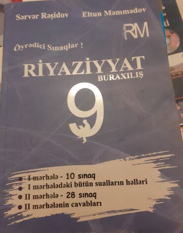 4 cu sinif riyaziyyat defteri: 7 AZN . 9 cu sinif riyaziyyat sınaqlar. isdiyə nömrəsi ilə əlaqə