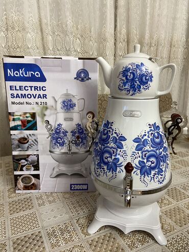 işlənmiş samovar: Yeni Elektrik Samovar, 5 l, Pulsuz çatdırılma