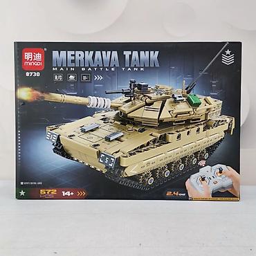 oyunca: Tank konstruktor pultla idarə edilən. 572 hissə Это радиоуправляемая — 1