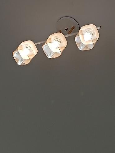 İşıqlandırma: Çılçıraq, 3 lampa, Metal — 4
