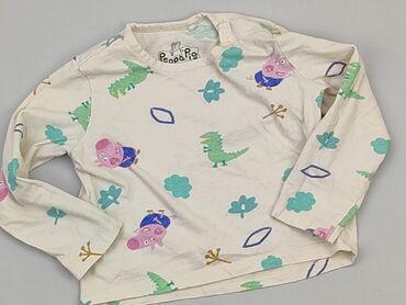 bluzki z falbankami przy rękawach: Blouse, Fox&Bunny, 12-18 months, condition - Good