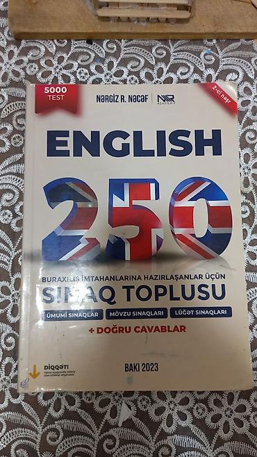 Книги и журналы: Məhsul: İngilis dili üzrə hazırlıq və sınaq kitabları dəsti Tərkib: - — 2